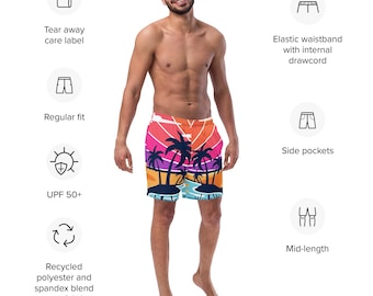 Bañador Sunset Oasis: sumérgete en la vida del lago