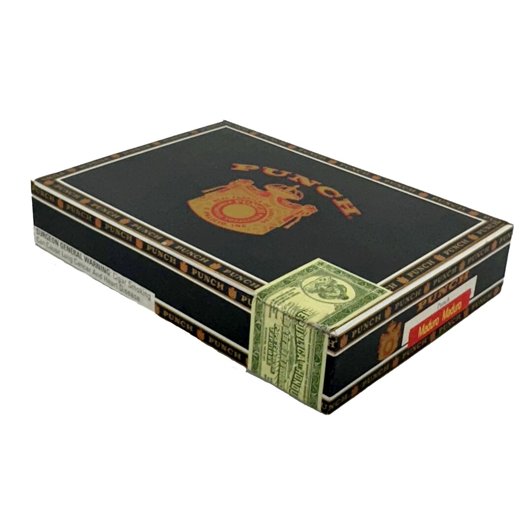 Punch Cigar Box Spanish Honduras Etsy