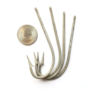 Fishing Hooks O. Mustad and Son Medium Norway Set of 4