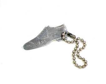 Figural Advertising Promo Shoe Key Chain 1940's