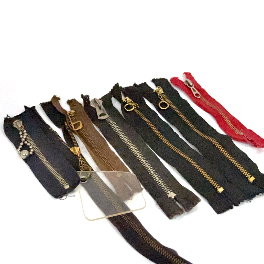 Vintage Zippers 1970's Short Novelty Decorative Pull 7 Etsy
