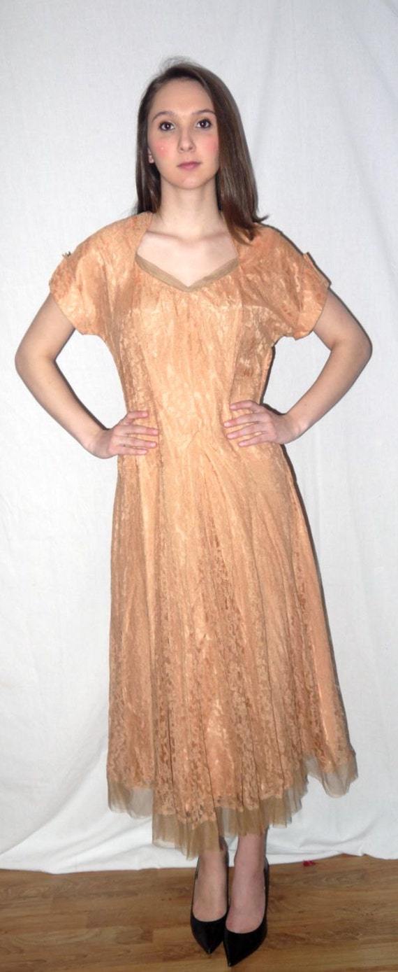 Goodnight Irene .. vintage 50s party dress / prom… - image 2