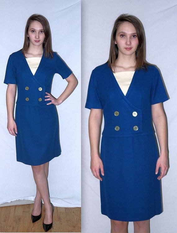 Suzy Q .... vintage 60s mod day dress / 1960s Bob… - image 2