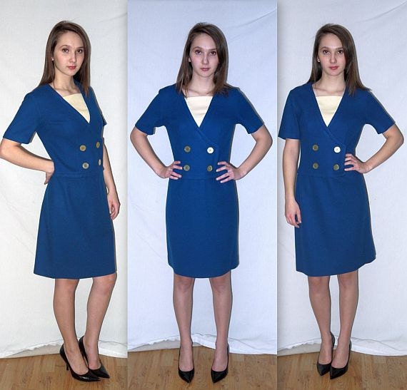 Suzy Q .... vintage 60s mod day dress / 1960s Bob… - image 1