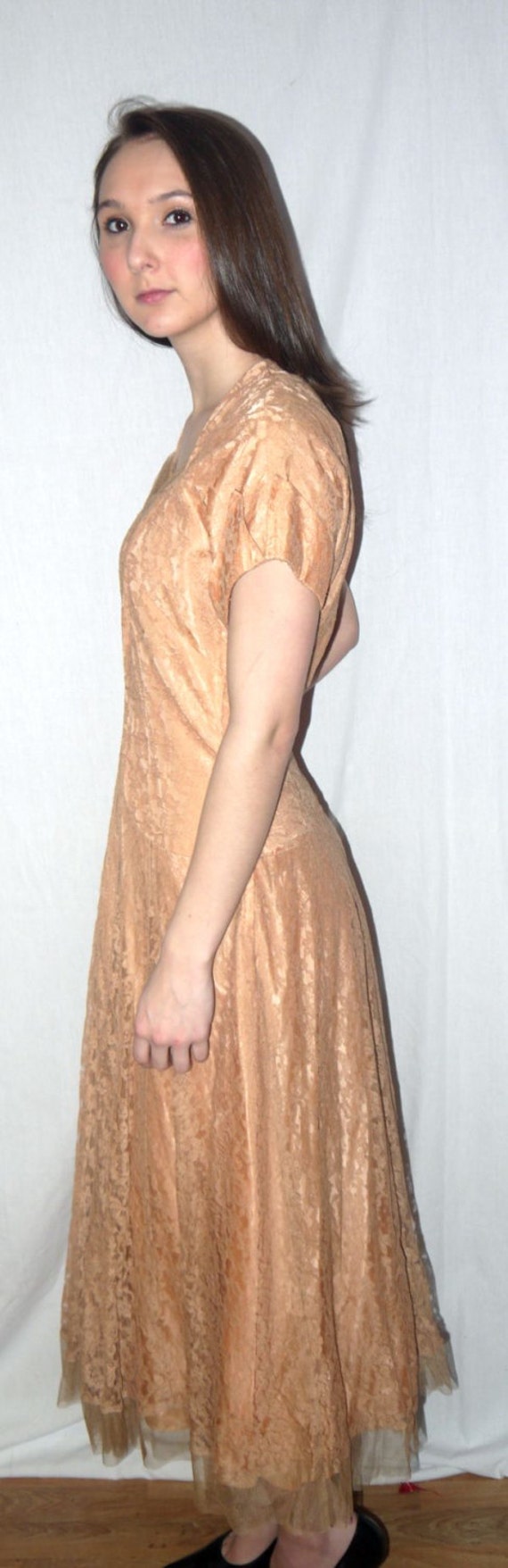 Goodnight Irene .. vintage 50s party dress / prom… - image 4