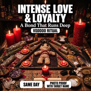 Intense Love & Loyalty Spell, Deep Obsession, Devotion, Lasting Connection