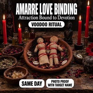 Amarre Love Binding Spell, Deep Obsession, Romantic Attraction & Devotion