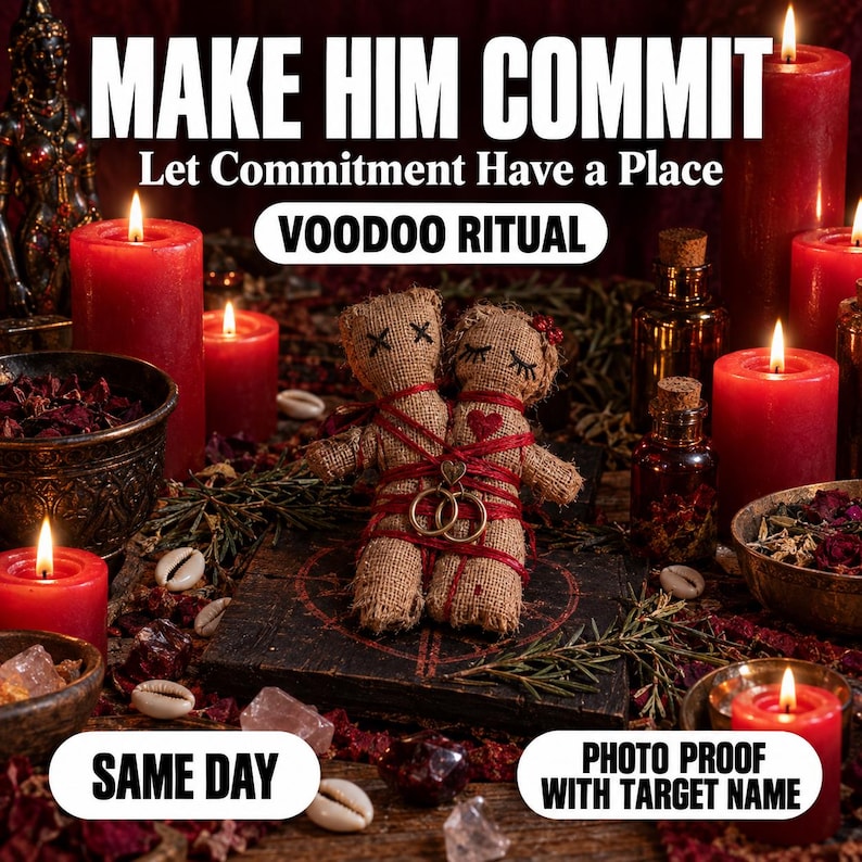 Make Him Commit Spell, Lasting Devotion, Loyalty & Romantic Commitment Bild 1