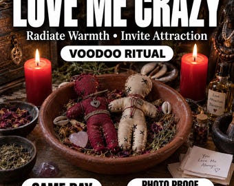 Love Me Crazy Spell, Radiant Confidence, Magnetic Attraction & Romance