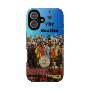 The Beatles Phone Case Sergeant Pepper| Tough Cases for Music Lovers, Protective Cover, Gift for Fans, Unique Design, Stylish Accessory
