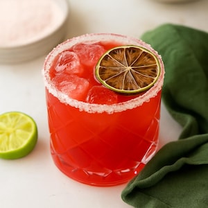 Dehydrated Lime Slices | Natural Cocktail Garnish | Healthy Dried Fruit Snack | Crispy Healthy