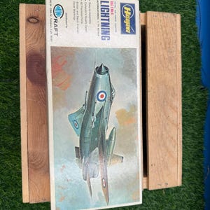 VTG Hasegawa BAC F Mk-6 Lightning JS-019 Model Kit In Box-Unbuilt