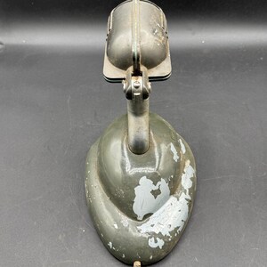 Vintage 1940's Shure Brothers 708SH microphone with S36 model stand image 5