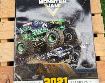 Monster Jam 2021 Souvenir Yearbook - Official Merchandise