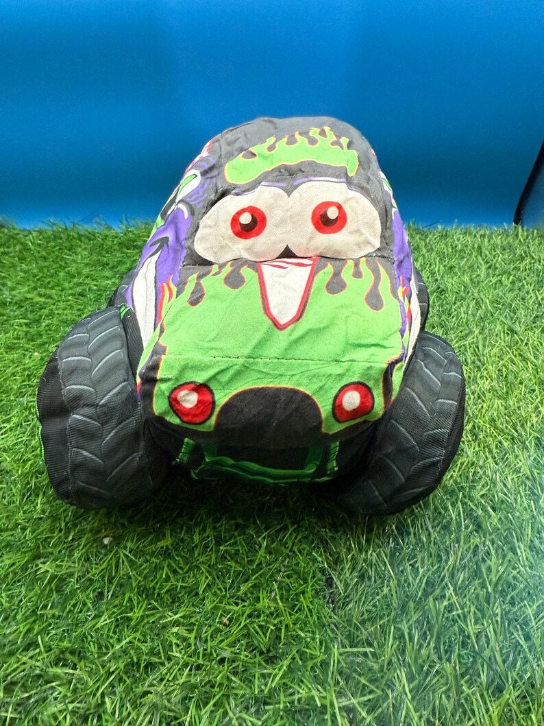 Lote de 5 peluches suaves de Monster Jam Monster Trucks imagen 3