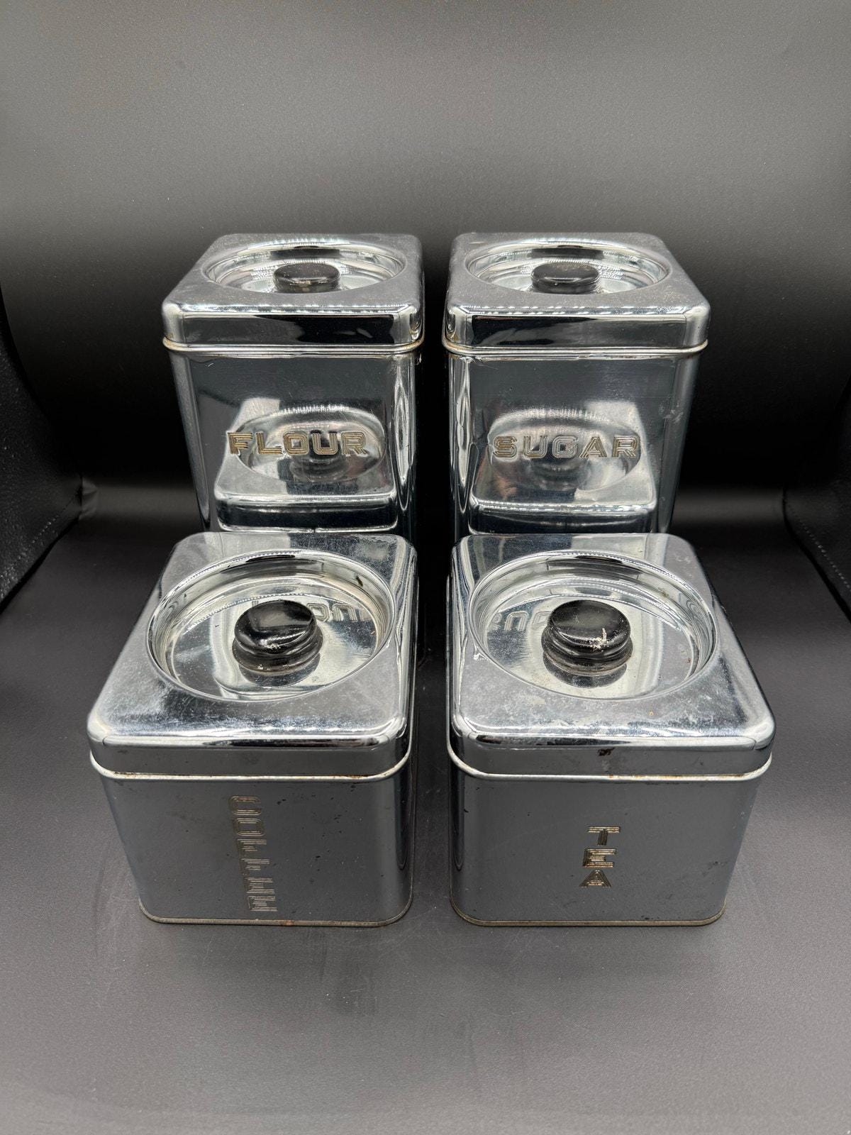 Lincoln Beautyware Canisters - Etsy