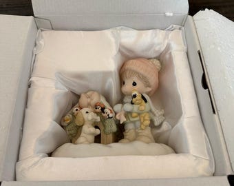 Precious Moments Disney Christmas Figurine – “The Magic of the Season”
