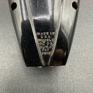 Vintage Remington-Rand Blue Streak Triple Electric Shaver Model 377 image 6