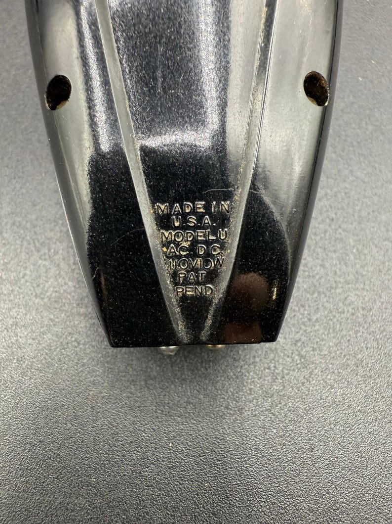 Vintage Remington-Rand Blue Streak Triple Electric Shaver Model 377 image 6