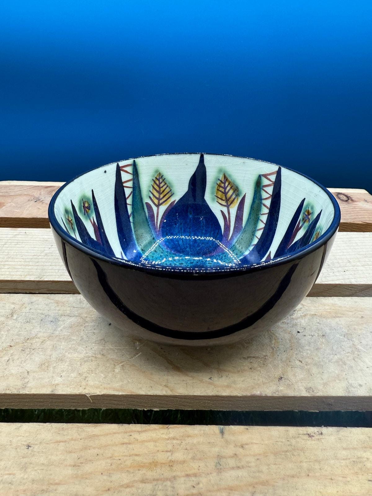 ロイヤルコペンハーゲン　FAJANCE ボウル×4 Grethe Meyer K&Co - Royal Copenhagen 4 All Seasons fajance skål med gul glasur