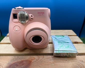 Fujifilm Instax Mini 7s Instant Camera - Pink (Extra Film Included)