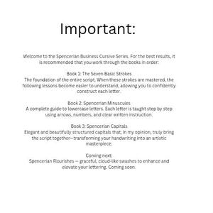 スペンサー流筆記体練習ワークブック｜エレガントなストローク、カリグラフィードリル（デジタルダウンロード） 画像 6