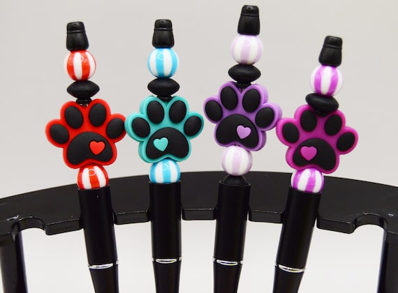 Paw 4 Pen set for animal lovers or veterinarian office, pet lovers, fur babies, group gift