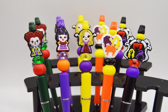 10 Pen Set for Halloween, 3 Sisters, Party, Favor, Hostess gift, individually wrapped with 2 refills each.