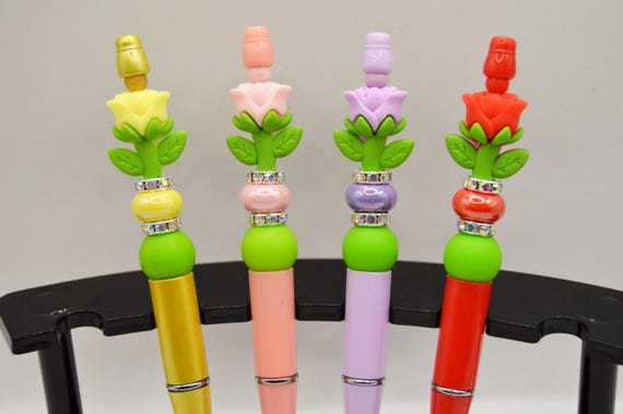 Roses and Rhinestones Pens