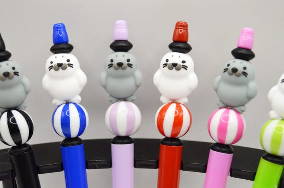 Gray or White Seal Pens