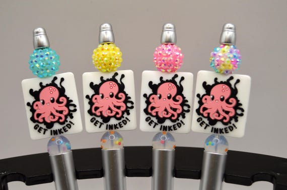 Get Inked Squid Pen, tattoo shop