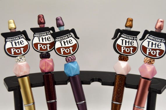 Addicted to Coffee pen, office, gift, funny, refills included