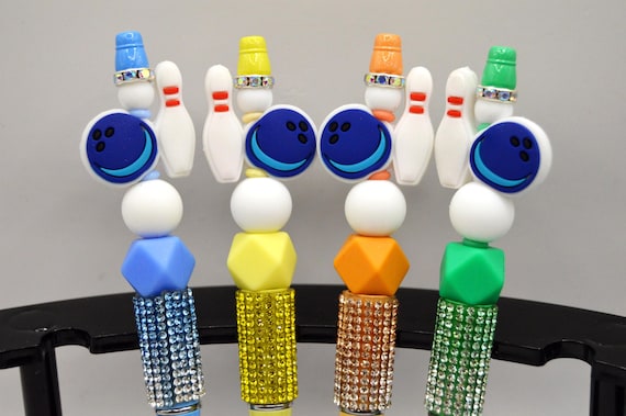Bowling Team, 4 Pen set with refills.