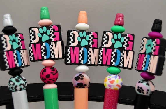 Dog Mom Pens, unique pattern, refills included