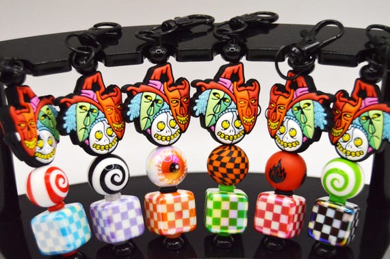 Halloween Kids Key Chain, Mischief, Christmas, Halloween, colorful, Nighmare
