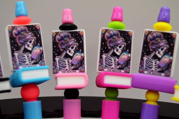 Tarot style Pen "The Reader" Colorful, refills included