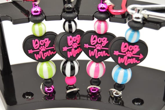 Dog Mom Keychain, Pet parents, dog lover, Mothers Day Gift for dog mammas
