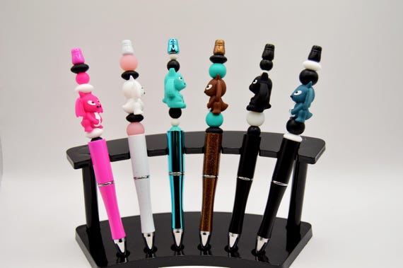 Dragon Pens, Soft beads, Color Choice, 2 Refills, Great Gift