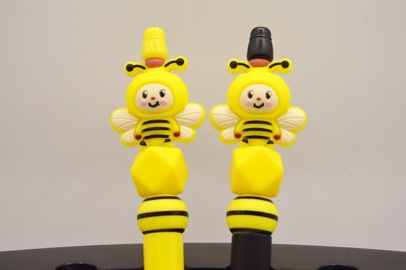 Bee Buddy Springtime Pens, Yellow and Black, includes refills