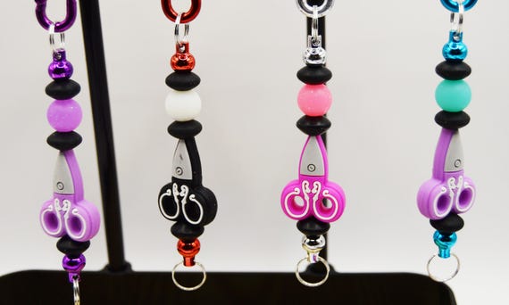 Hairdresser Key chain with scissors, gift, salon, Cosmetologist, graduation, holidays
