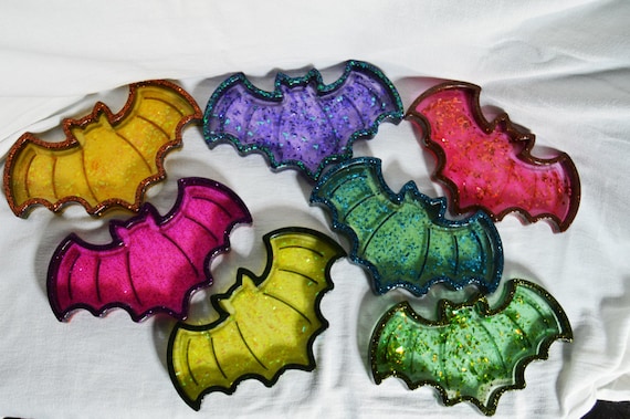 Fancy Bat Tray, Jewelry, Candy, Trinkets, Change, Keys, Home Décor, Halloween