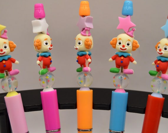 Pretty and Colorful Clown Pens