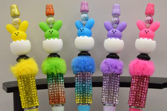 Bunny Peeps Pens with fur