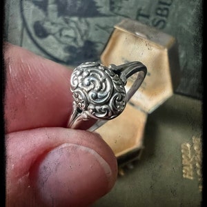 Antique Style Ring-Made to Order-Sterling Silver Handmade Artisan Jewelry