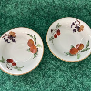 ６枚セット Worcester Evesham 桃の絵柄皿 Amazon.com | Royal Worcester Evesham Gold Dinnerware Set | 16
