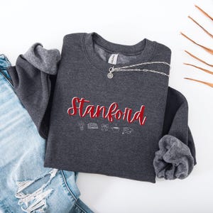 Stanford Crewneck Sweatshirt | Student Sweatshirt | College Spirit Apparel for Students & Alumni