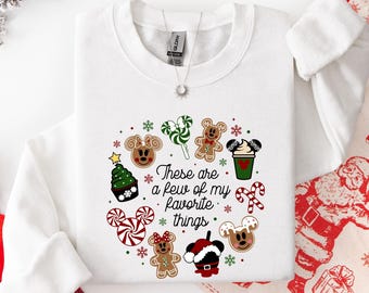 Mickey and Friends Gingerbread Christmas Sweatshirt, Mickey Christmas Cookie Shirt, Disney Christmas Vacation Outfit, Disneyland Sweatshirt