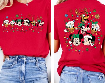 Disney Christmas Shirt, Mickey & Friends Christmas T-Shirt, Mickey’s Very Merry Christmas Party Shirt, Disneyland Xmas Family Holiday Shirt