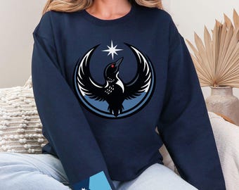 Minnesota Rebellen-Spirit-Sweatshirt, MN State Bird Loon Widerstands-Hoodie, Minnesota Starker Demonstration-Pullover, Minnesota Starbird Rundhalsausschnitt