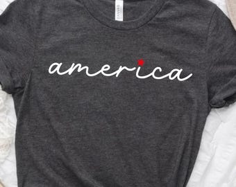 America 250th Anniversary Shirt, Womens 4th of July Tshirt, Cute 4th of July Shirt, Patriotic Shirt, Independence Day Tshirt